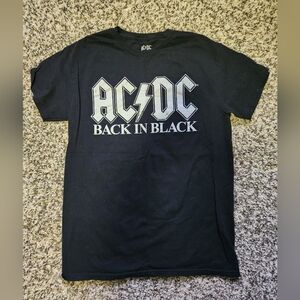 AC/DC Classic Back In Black Tee